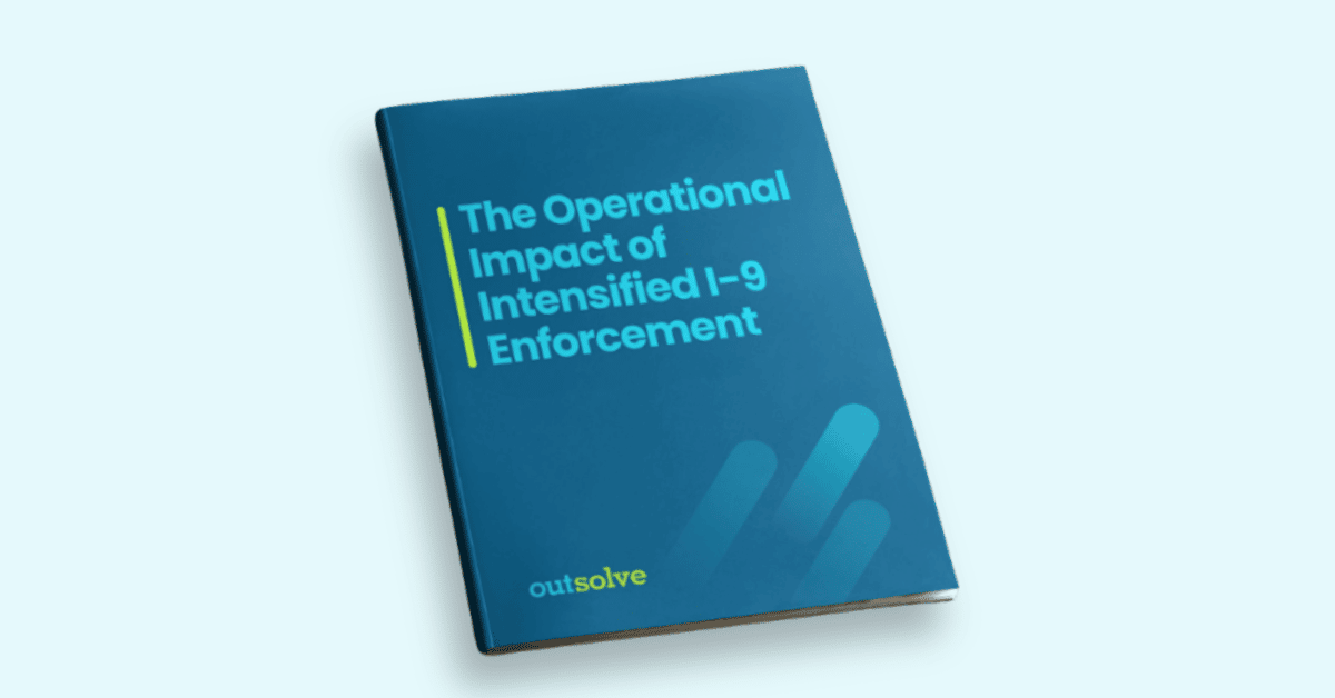 Part 1: The Operational Impact of Intensified I-9 Enforcement Report